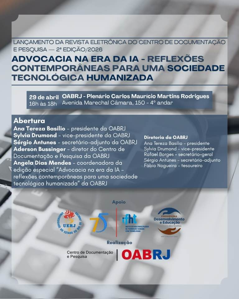 					Visualizar Lançamento da Revista Eletrônica do Centro de Documentação e Pesquisa – 2ª edição / 2026
				